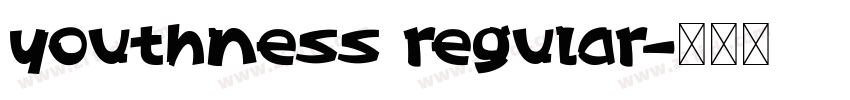 youthness regular字体转换